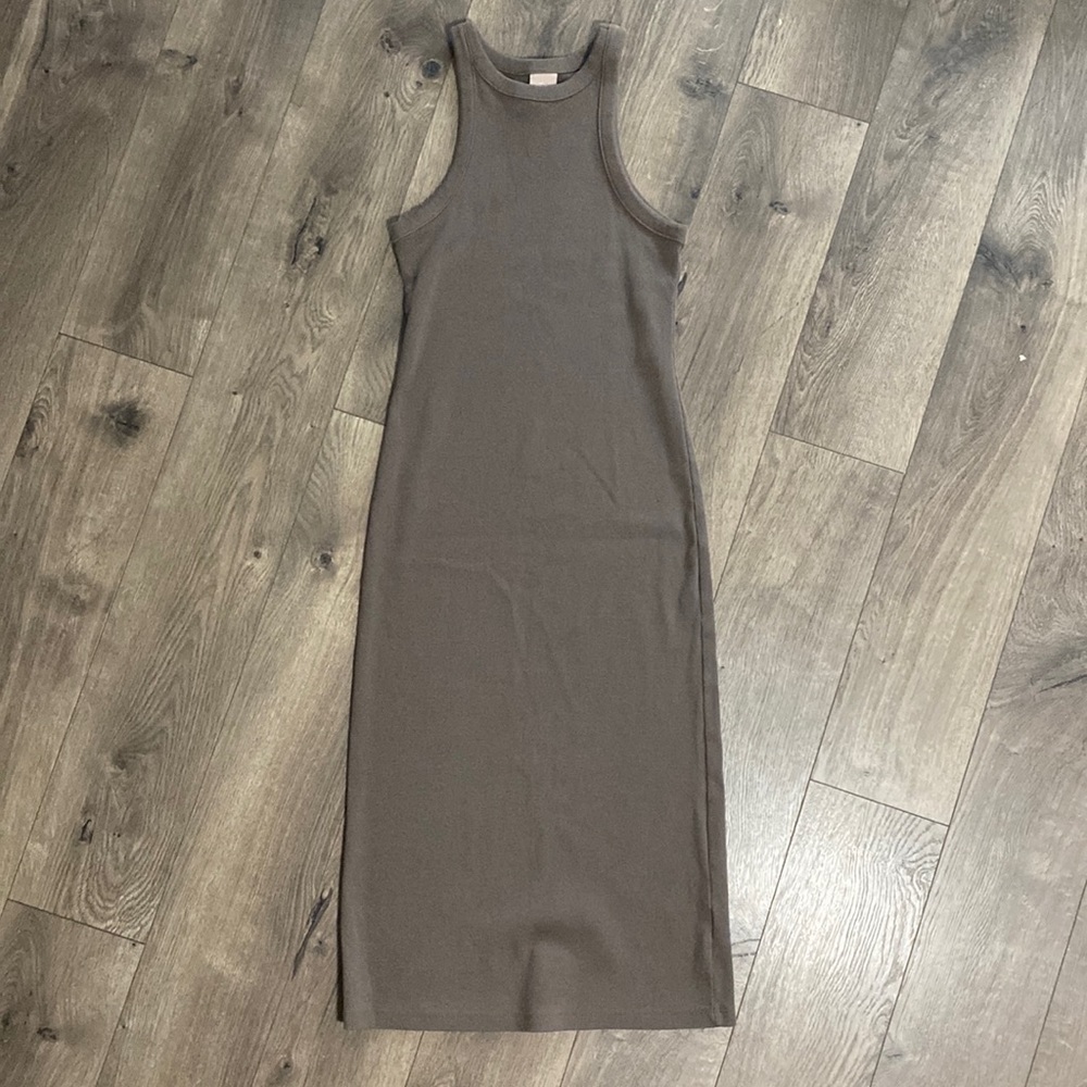 H&M Ribbed Fitted Dress